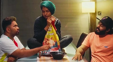 Aju, Anarkali, Gokul Suresh in Gaganachari