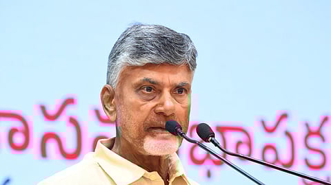 Andhra Pradesh Chief Minister Nara Chandrababu Naidu