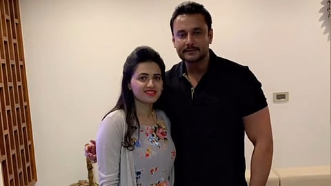 Darshan and Pavithra Gowda.