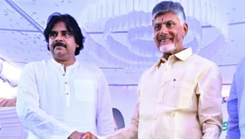 Andhra Pradesh: Pawan Kalyan, Lokesh among 24 ministers to take oath with Chandrababu Naidu