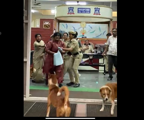 Bengaluru cops accused of manhandling people at awareness event on Palestine