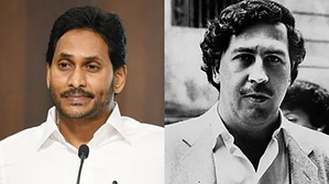 Chandrababu Naidu compares Jagan Reddy to Pablo Escobar