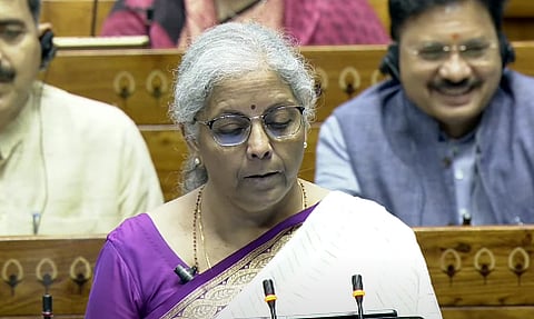 Union Finance Minister Nirmala Sitharaman