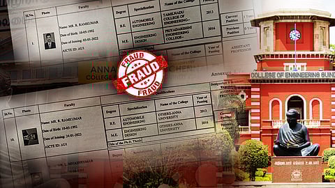 353 teachers along with colleges affiliated with Anna University commit alleged fraud by presenting themselves as full-time faculty in more than one engineering college.