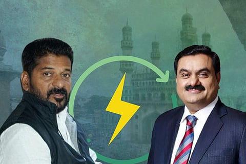 CM Revanth’s plan to let Adani Group collect power bills in Hyd Old City raises suspicion