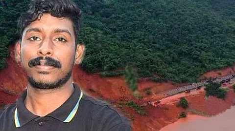 Karnataka landslide: Kerala man Arjun’s lorry found in Gangavali river