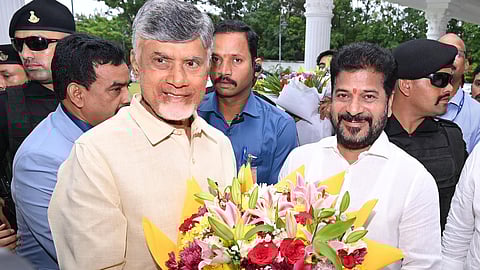 Chandrababu Naidu and Revanth Reddy