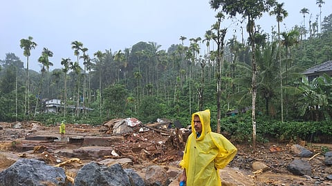 Geological features and excessive rainfall caused Wayanad landslide