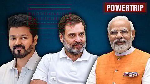 Actor Vijay, Rahul Gandhi, Narendra Modi