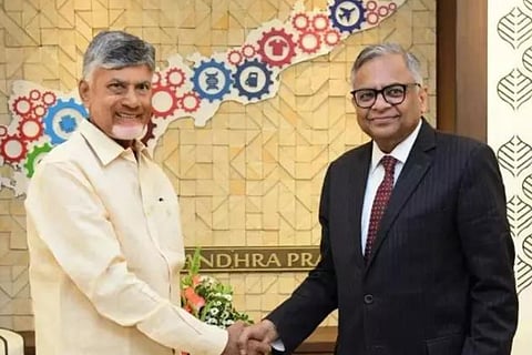 Swarna Andhra Pradesh: Naidu ropes in Tata Sons chairman to co-chair special task force