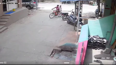 Two kids on bicycle hit by powerful electric shock in Andhra, one dead
