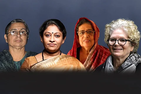 K Ajitha, KR Meera, VP Suhara and Sara Joseph