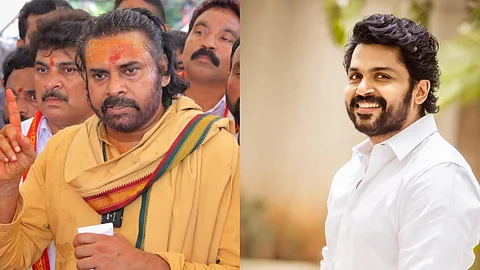 Tirupati laddu: Pawan Kalyan dons ‘angry Hindu’ role, Karthi apologises for comment