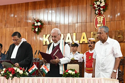 Nitin Madhukar Jamdar sworn in as the Chief Justice of Kerala High Court