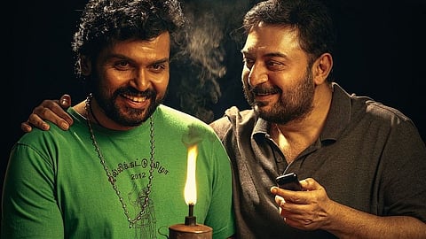 Karthi, Arvind Swami in Meiyazhagan