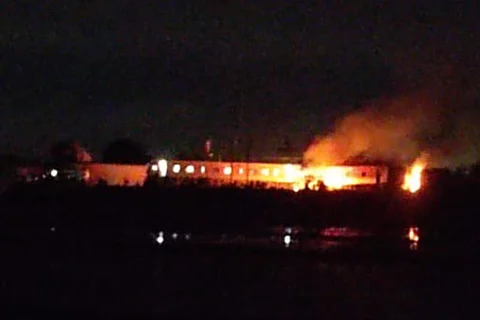 Chennai train accident: Mysore-Darbhanga Exp collides with freight train, catches fire