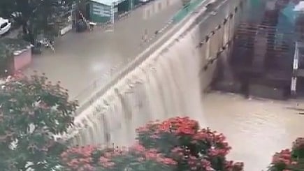 Bengaluru: Manyata tech park reacts to viral video, denies 'waterfall' claims