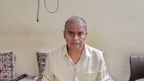 G Anjeneyulu who was attacked by a motorist