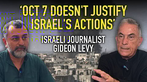 Israel journalist Gideon Levy on TV propaganda, losing friends, and ‘traitor’ tag