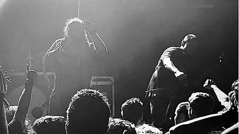 From a show by thrash metal band Chaos