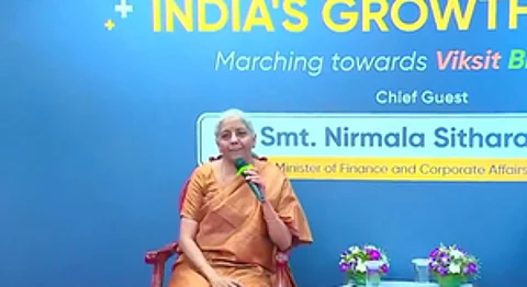 Union Finance Minister Nirmala Sitharaman
