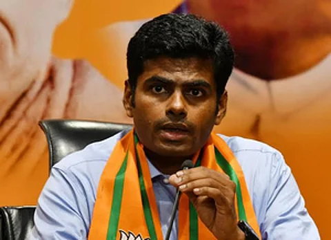 K. Annamalai, the outspoken President of the Tamil Nadu BJP