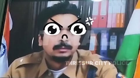 Screengrab from the video