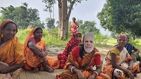 Residents of Jorpunda village