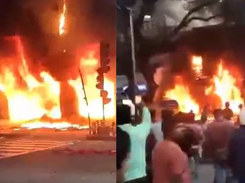 Bengaluru: Woman charred to death, 20 EVs destroyed in showroom fire