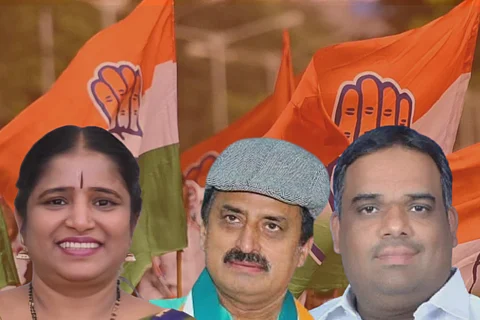 Karnataka Congress wins all three bye-polls, Nikhil Kumaraswamy loses again