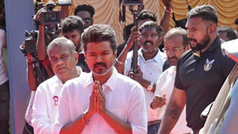 President of the Tamilaga Vettri Kazhagam (TVK), Vijay