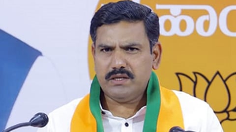 Karnataka BJP President B.Y. Vijayendra