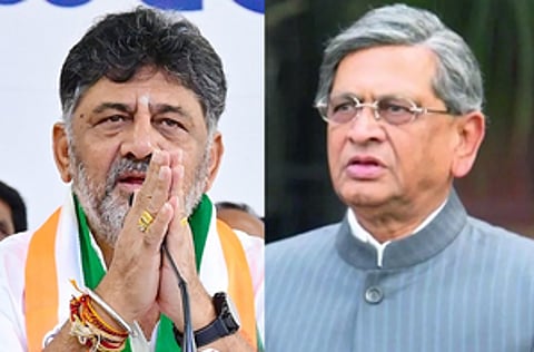 SM Krishna turned Bengaluru into a silicon city, says DK Shivakumar