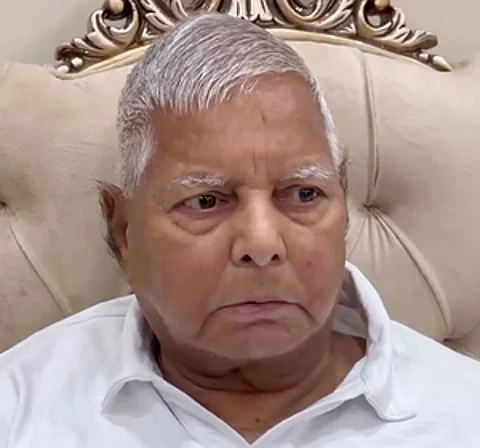 RJD national president Lalu Prasad