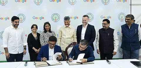 Google to set up office in Vizag, signs MoU with Andhra Govt