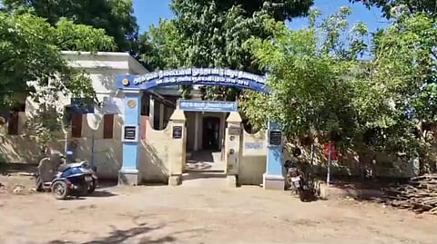 The government higher secondary school where the students study