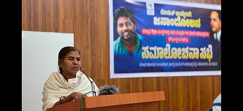 Radhika Vemula, mother of Rohith Vemula