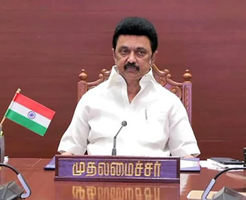 Tamil Nadu Chief Minister and DMK President M. K. Stalin