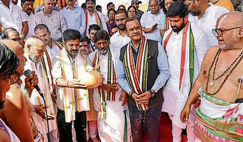 Hyderabad: CM Revanth Reddy lays foundation for new complex of Osmania General Hospital