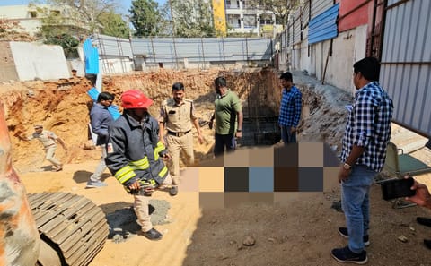 Three workers killed in wall collapse in Hyderabad