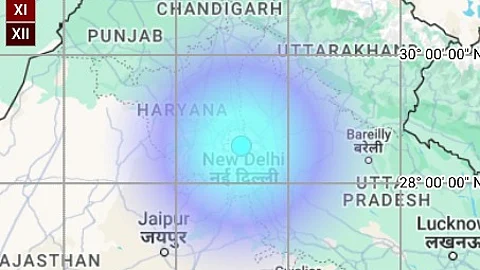 4.0 magnitude earthquake felt across Delhi-NCR region