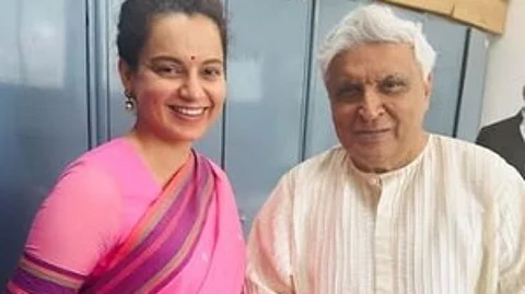 Kangana Ranaut and Javed Akhtar