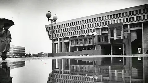 Boston City Hall, which was completed in 1968, is considered a classic example of Brutalist architecture