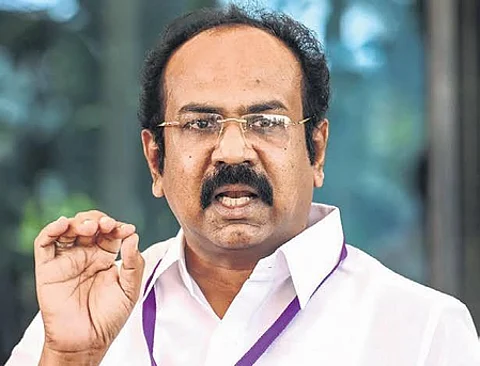 Tamil Nadu Finance Minister Thangam Thenarasu