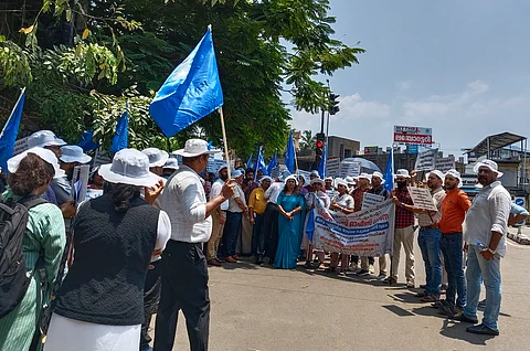 Understaffed, overworked, penalised: Govt doctors take to the streets in Kerala capital