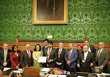 Chiranjeevi receives UK's Lifetime Achievement Award