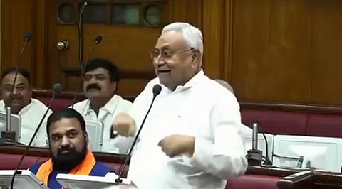 Nitish Kumar slams RJD's green T-shirt protest, calls It ‘bogus'