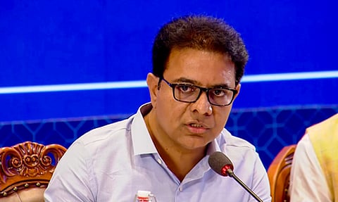 Bharat Rashtra Samithi (BRS) Working President, K.T. Rama Rao