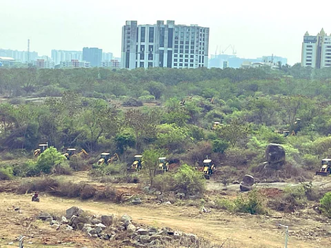 Telangana HC halts work on 400-acre land near Hyderabad University till April 3