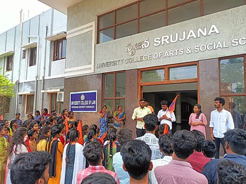 Student groups continue protests at Hyderabad Central University, some arrested